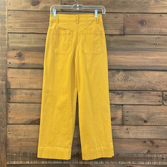 Bagatelle Yellow Wide-Leg Pants - Picture 4 of 5